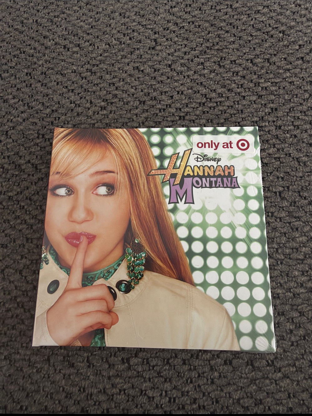 Disney Hannah Montana Collectible Card/Invitation Pack - Green